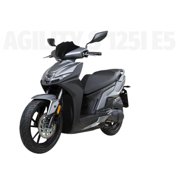 AGILITY S 125i EURO 5 ΓΚΡΙ ΜΑΤ SCOOTER